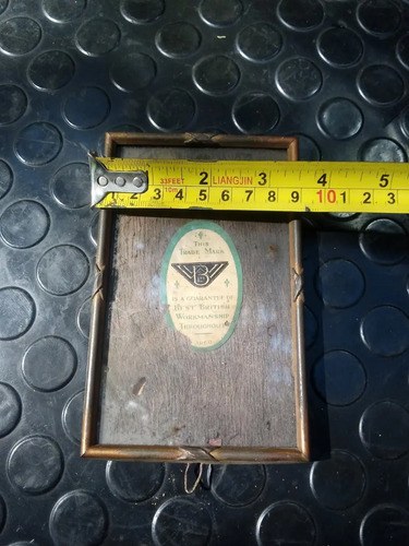 Portaretrato Antiguo Marca Arco Hecho En Inglaterra Marrón Portaretrato Antiguo Marca Arco Hecho En - 5