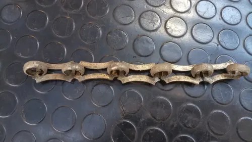 Cadena De Bronce Plateada Antigua (22 Cm.) Plateado - 7