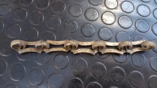 Cadena De Bronce Plateada Antigua (22 Cm.) Plateado - 8