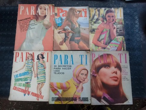 Lote De 4 Revistas Para Ti Década Del 60