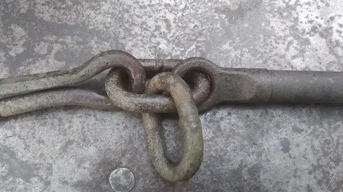 2 Cadenas Con Pernos Antiguos