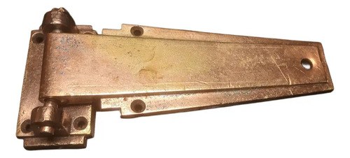 Antigua Bisagra De Bronce Heladera Comercial