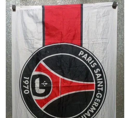 Bandera París Saint Germain 1970 86x58 Bandera París Saint Germain 1970 86x58