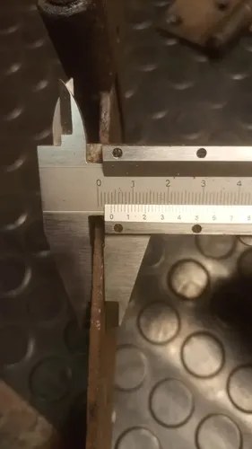 Juego De 2 Bisagras Antiguas De Hierro - 6