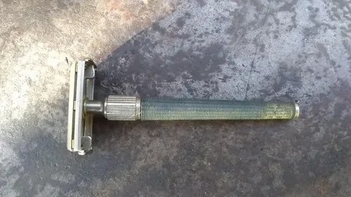 Máquina De Afeitar Gillete Antigua Hecha En México