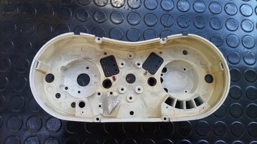 Carcasa De Tablero Fiat 128 Súper Europa Original Blanco - 7