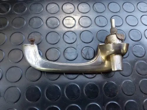 Manija Puerta Trasera Derecha Ford Falcon 62 / 77 Original Plateado - 3
