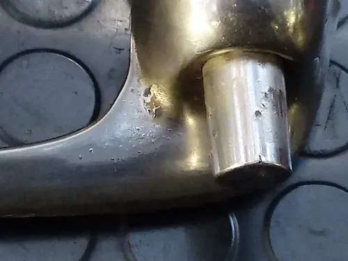 Manija Puerta Trasera Derecha Ford Falcon 62 / 77 Original Plateado - 7