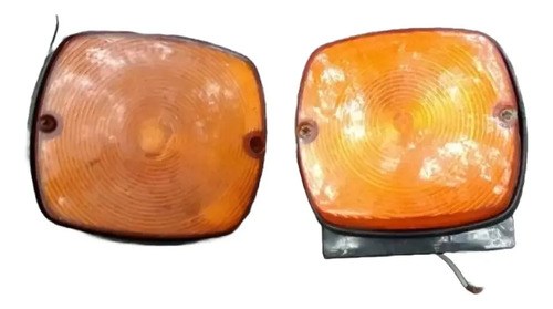 Juego Faros Auxiliares Giro Ámbar