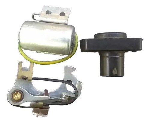 Condensador Facet Num. 596 Rotor Y Platino Auto Clásico
