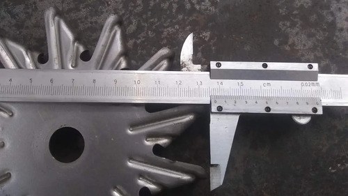 Ventilador / Turbina Alternador Indiel / Garef Eje 17 Mm. Plateado / Metal - 5
