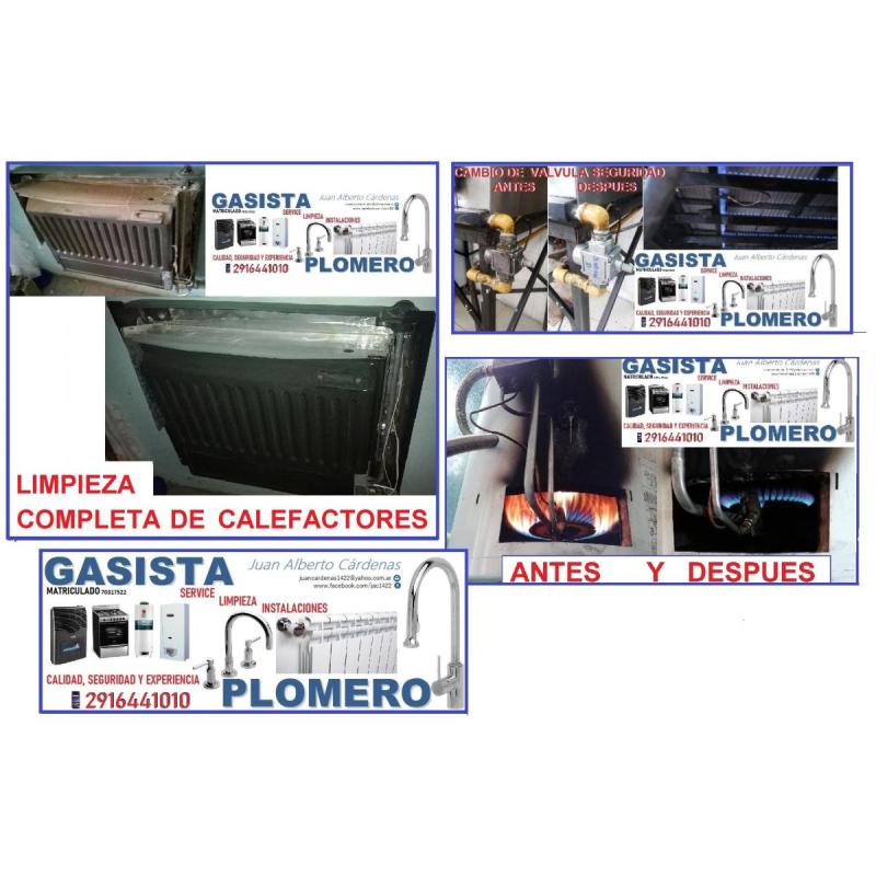 Gasista Matriculado - Plomero - Calidad, Seguridad y Experiencia !