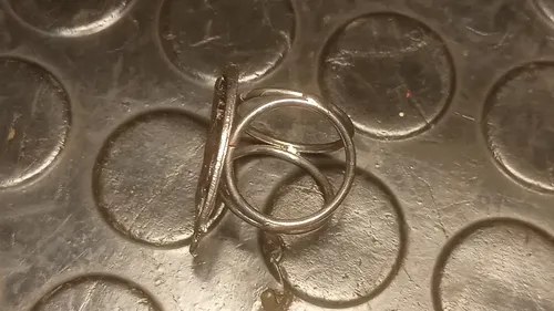 Pasapañuelos Jinete Con Herradura De Tres Argollas - 6