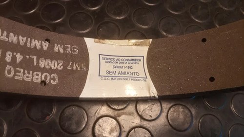 Juego Cintas Freno Ford F-100 Std 5m7 2006 L. 4.8mm. - 6