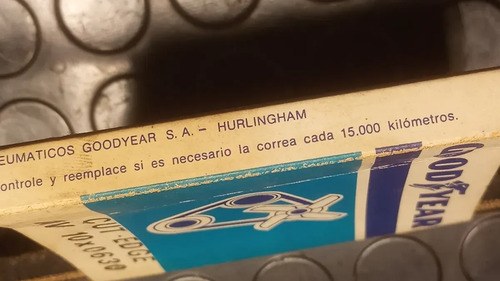 Antigua Correa Bomba De Agua Renault 4 / 12 Av 10 X 0630 - 7