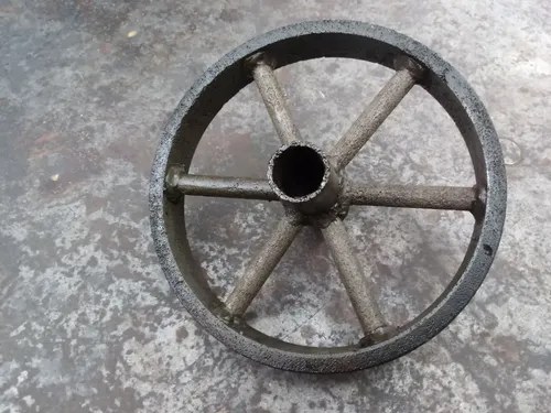 Ruedita De Hierro De 19 Cm.