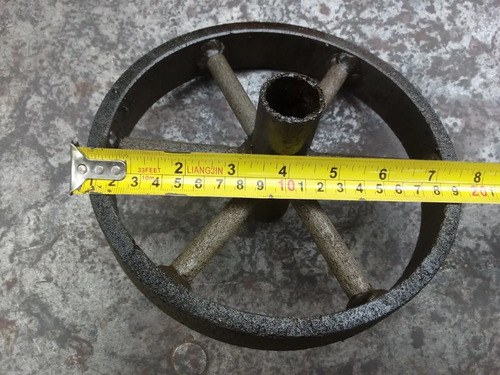 Ruedita De Hierro De 19 Cm. - 7