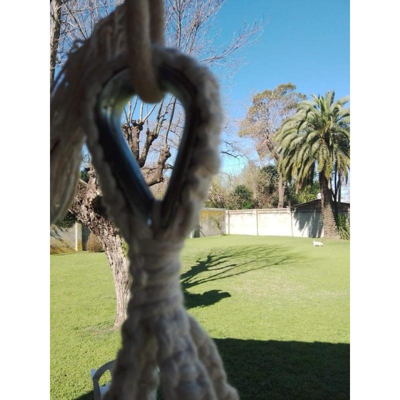 Vendo Hamaca/asiento En Macrame - 5