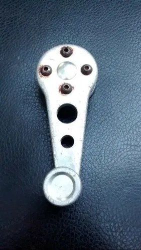 Manija Levanta Vidrio Aluminio Para Fiat Plateado - 3