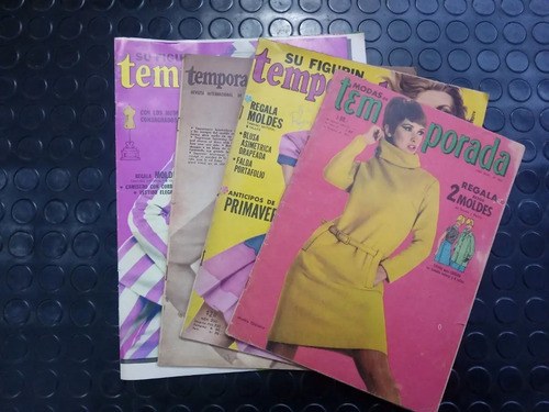 Lote De 4 Revistas Temporada