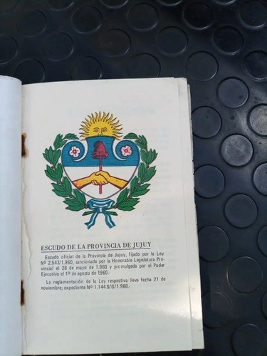 Síntesis Geográfica De La Provincia De Jujuy Edición 1976 - 2