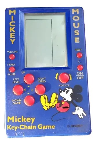 Antiguo Video Juego De Mano De Mickey Década Del 80