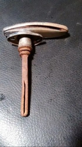 Manija Abre Puerta Exterior (aproximadamente De 1930) Plateado - 6