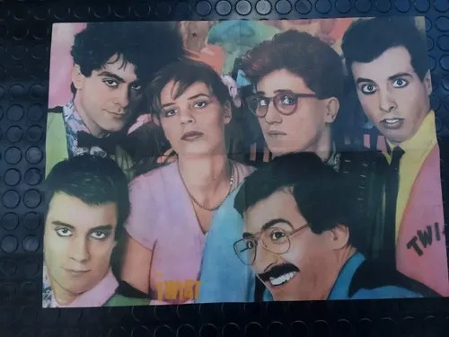Lote 5 Posters Revista Pelo (twist, Durán, Charly, Lebón)