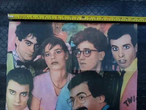 Lote 5 Posters Revista Pelo (twist, Durán, Charly, Lebón) - 4