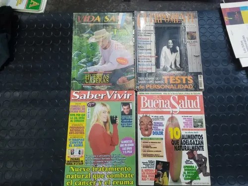 Lote De 4 Revistas Buena Salud, Saber Vivir Y Otras